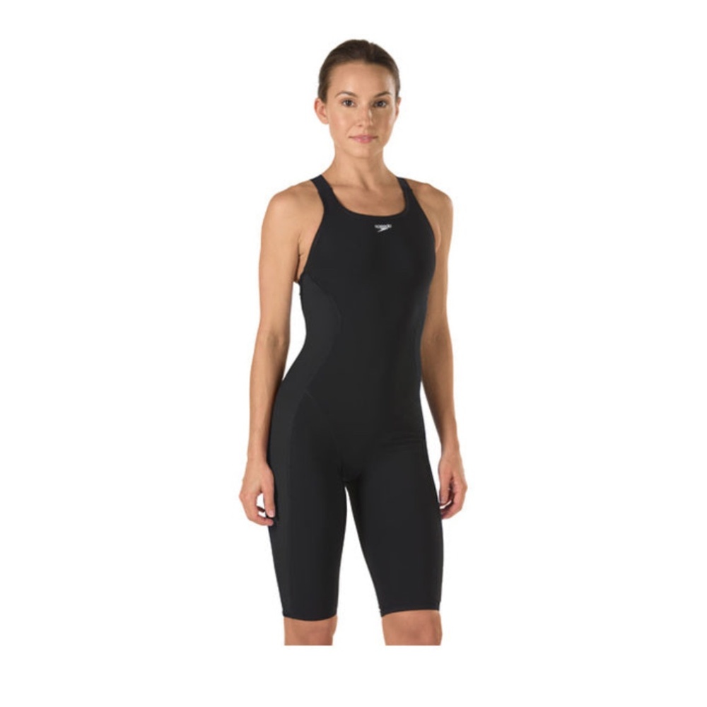 NWT Speedo Powerplus Kneeskin Female Youth Size 8/24
